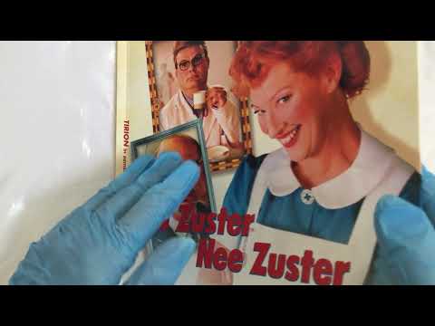 VINYL GLOVES  GETTING SWEATY 💙  WHISPER 👄 Ja Zuster - Nee Zuster🎧 [[ASMR]]