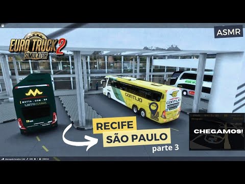 RECIFE - SÃO PAULO DE ÔNIBUS parte 3 (ASMR)