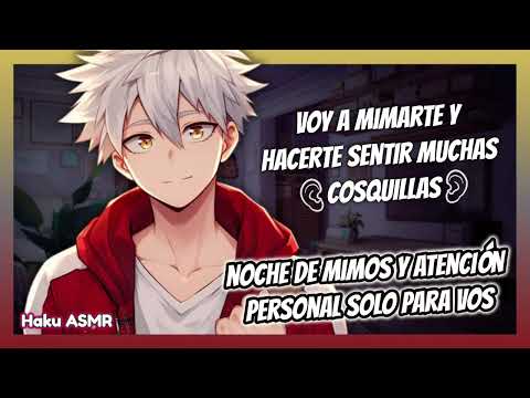 ASMR Roleplay - Noche de mimos y atención personal solo para vos - Haku ASMR