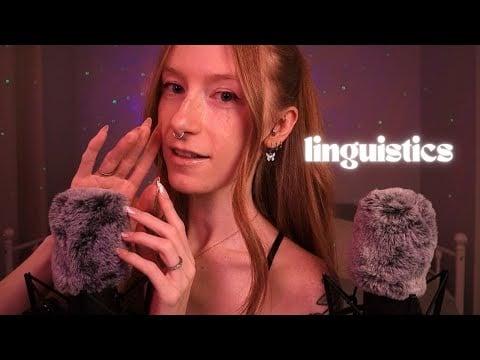 ASMR | Whispering random facts about linguistics ✍️