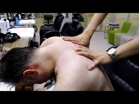 ASMR TURKISH  Barber arm Head and Neck back massage (Relax Sleep Wonderful