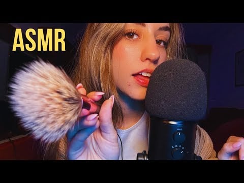 ASMR LENTO muy CERQUITA del micro (mouth sounds y visuals) 💖✨