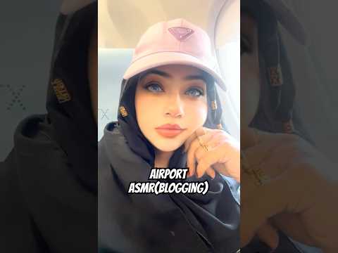 🛫At Airport ASMR #mumbai  #vacation #blogging #asmr
