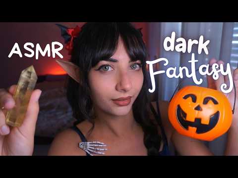Foresta dell'Elfa Oscura 🦇 ASMR Fantasy Halloween Roleplay ita