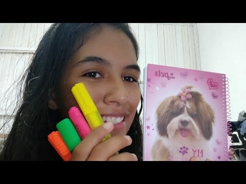 ASMR SHORT " COISINHAS DE PAPELARIA QUE COMPREI