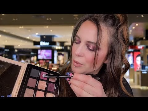 ASMR - Makeup Artist Does Your Makeup @ Sephora (Layered, Personal Attention)