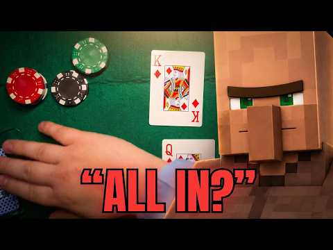 ASMR Minecraft: Casino BlackJack Dealer Deals YOUR Winning Hand | Roleplay
