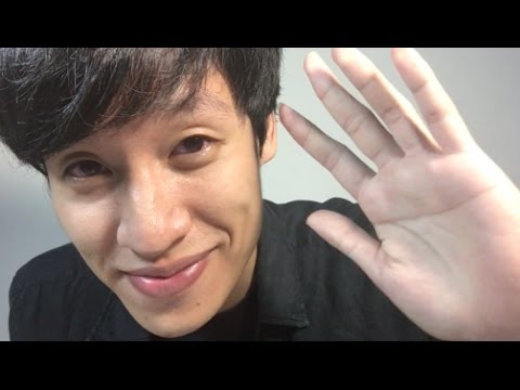 [ASMR English soft spoken] chatting, tapping, and face massage