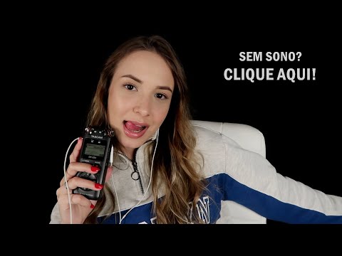 ASMR - INAUDÍVEL NO TASCAM (muitos estalinhos)