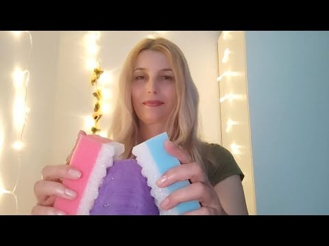 Sponge Squeezing ASMR * No Talking * Classic