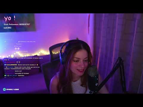 ASMR LIVE  : soft spoken, plein de triggers et on discute ! (NO PUB)