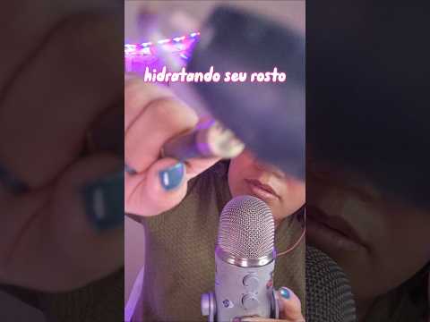 hidratando seu rosto 🌚 #asmr #asmrskincare #asmrskincareroutine #mosturizer