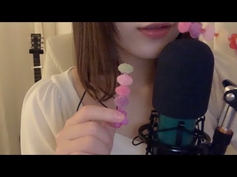 ASMR 凍らせたグミを食べる音2　Sound of eating frozen gummies