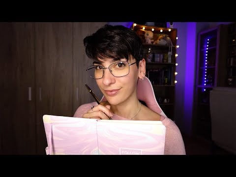 ASMR Español - ROLEPLAY PSICOLOGA - Te ayudo con tus problemas 
