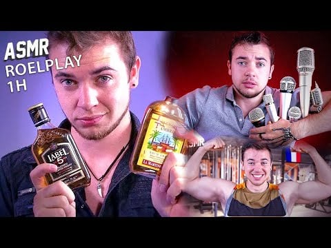 ASMR : COMPILATION ROLEPLAY 1H POUR DORMIR !