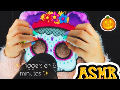 ASMR | Muchos triggers en 6 minutos🌥| Andrea ASMR 🦋