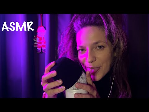 ASMR | Mic Rubbing, Gripping, Touching, Scratching, Tapping + Mouth Sounds