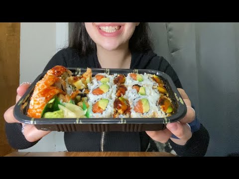 SUSHI ASMR *INTENSE EATING SOUNDS*