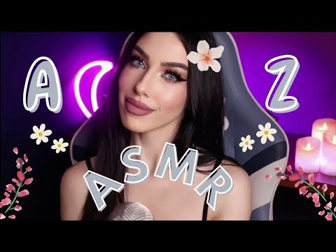 Triggers ASMR dalla A alla Z - Challenge Dell' Alfabeto per dormire 🛌😴