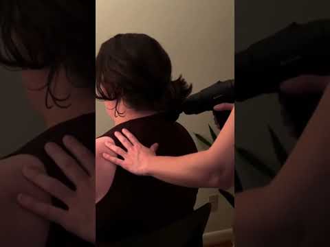 ASMR Back Massage with Tools ✨ Real Person ASMR #relaxing #backmassage #asmrmassage