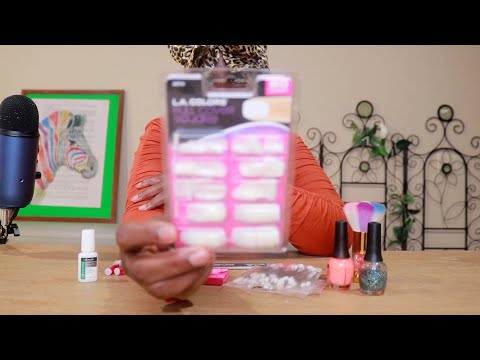 ASMR Polishing Press On Nails Sounds