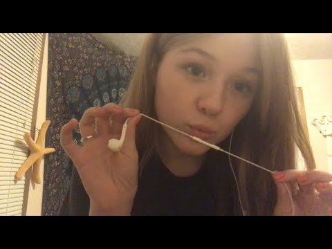 ASMR mic nibbling no talking