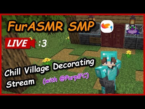 Minecraft Building Stream with a few floofs! [Minecraft] [NOT ASMR]