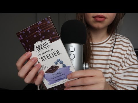 ASMR Dégustation de chocolat | Whisper Chuchotement