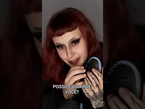 Deixa eu cuidar de ti hoje? 🖤 #asmr #asmrsounds