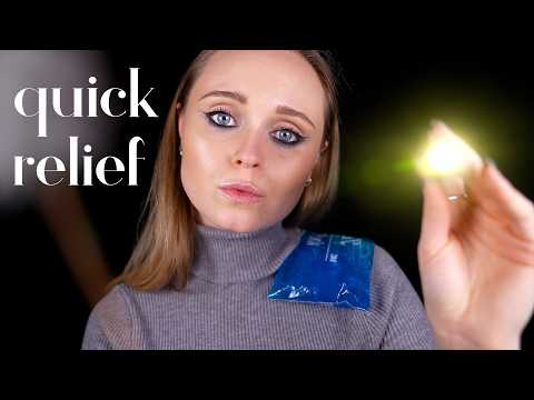 ASMR | Fixing you and your HEADACHE (pain relief)