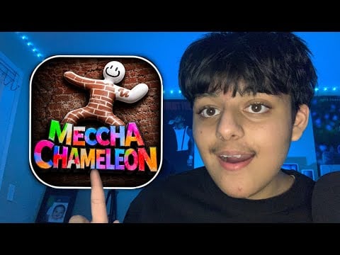 ASMR Playing Meccha Chameleon