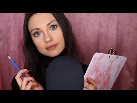 [ASMR] Ich Zeichne Dich (wirklich 😀) - Sketching You Roleplay (Deutsch/German)