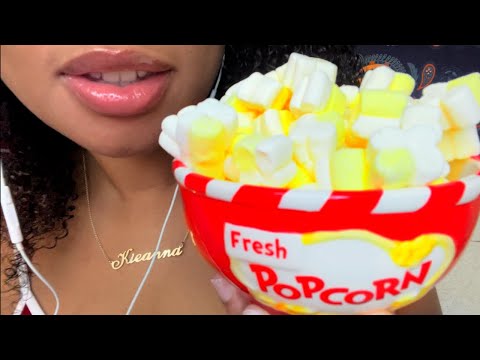 ASMR | Marshmallow Popcorn 🍿 Squishy Eating Sounds!