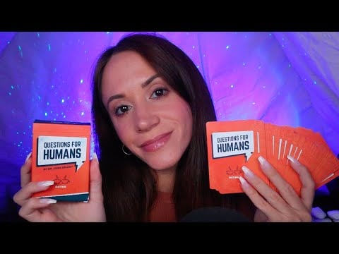 ASMR / Asking You Really Personal Questions (as if we're on a date)