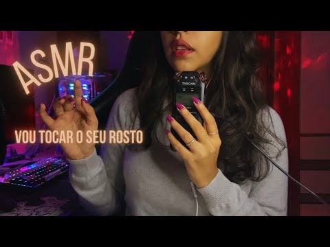 ASMR vou conversar com vc em inaudível enquanto toco seu rosto