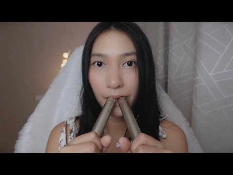 ASMR  Brain-melting NT5 Mic Mouth Sounds 😛 - RAINIE ASMR