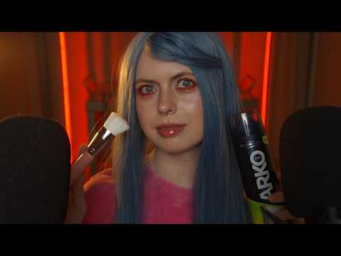 [ASMR] Shaving Foam Triggers For Relaxation & Good Sleep