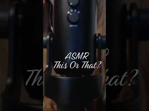 ASMR || This Or That? Rubber gloves vs crinkles, which do you prefer? #asmr #crinklesounds