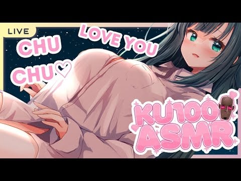 【ASMR KU100】Girlfriend Pampers You With Love ささやき声 [Onee san Voice, $10,000 Mic, EN/JP]