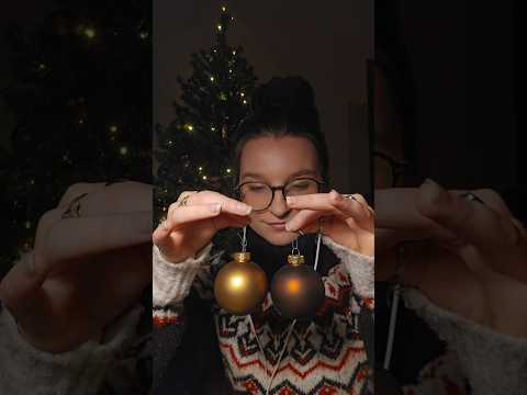 Is it too late for Christmas themed ASMR? 🎄 #asmr #tingles #triggersforsleep