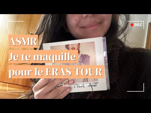ASMR | Je te maquille pour le concert de Taylor Swift 🩷 [Avec du retard]