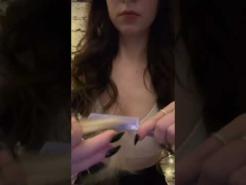 ASMR - Relaxing Hair Brushing #asmr #lofiasmr