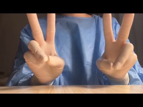 ASMR Surgical Gloves Sounds for Sleep 💤 Latex Glove Triggers, Scratching & Stretching | No Talking