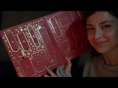 Asmr Türkçe - Birlikte Advent Calender Açıyoruz 🎁
