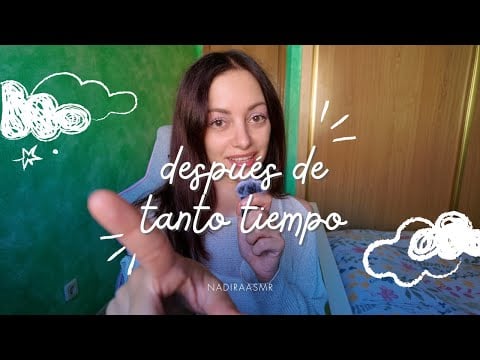 ASMR | Regreso con un regalito 🎁✨ (ASMR + sorteo internacional)