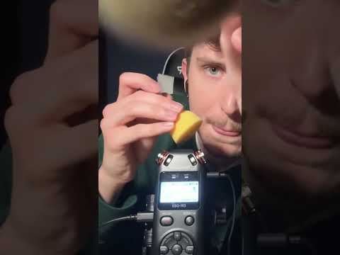 ASMR FACE BRUSHING #relax #triggersforsleep #visualtingle #tingles #mouthwhisper #tapping #asmr