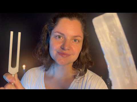 ASMR Reiki à distância para acalmar seu Coração | Música suave e Silêncio (sem falas) | Energia Zen