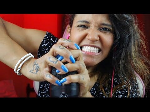 Massagem cerebral - ESMAGANDO seu cérebro 💆🧠  ASMR Fast & Aggressive
