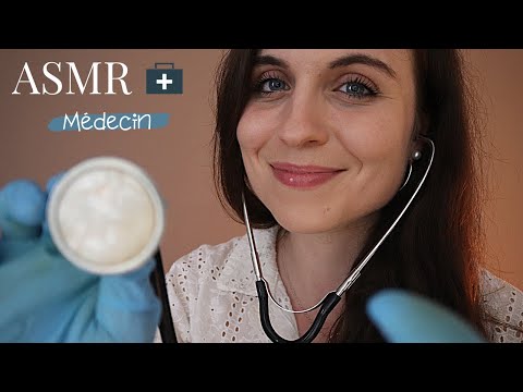 ASMR FRANCAIS 🌙 - ROLEPLAY : Examen médical 🩹 🩺