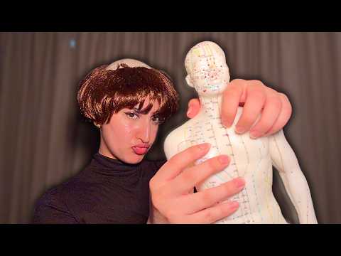 ASMR Bald Man vs Acupuncture Doll (Fast and Aggressive Triggers) ✨